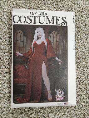 Mccall's Costumes Women's Red Vampire Gown Costume Pattern #M8303